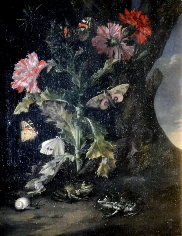Natura morta con garofani